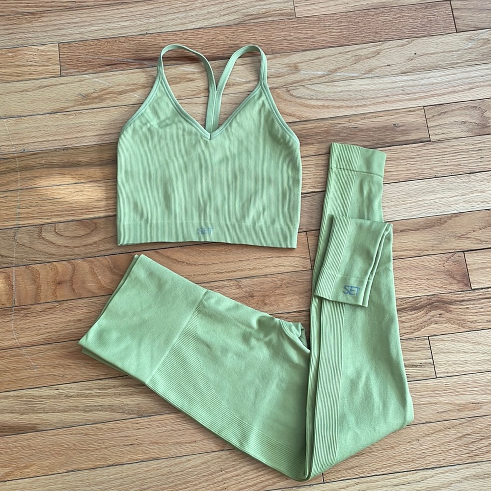 Set Active Lime Green Sculpt Flex Set